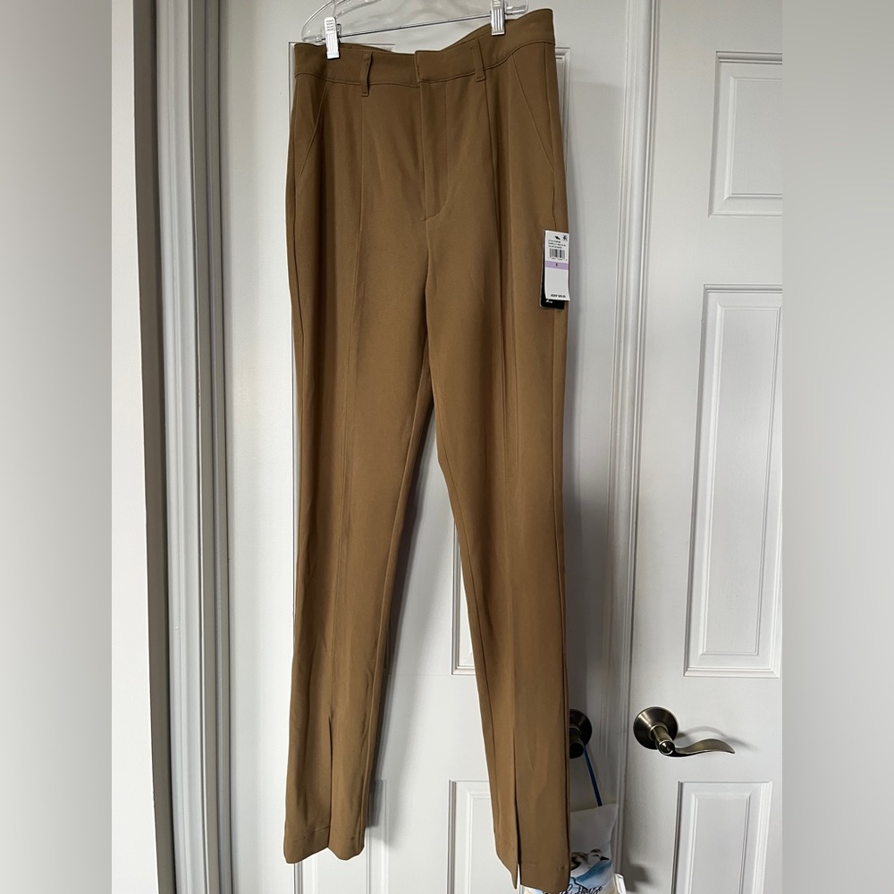 BNWT Danielle Bernstein Split Front Pants - Picture 4 of 6